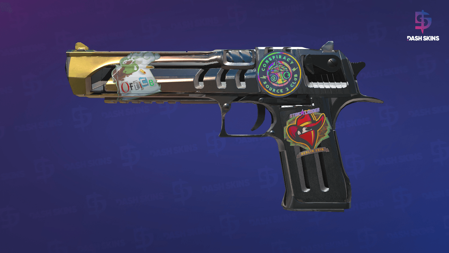 Desert Eagle | Light Rail (Well-Worn) Screenshot Playside