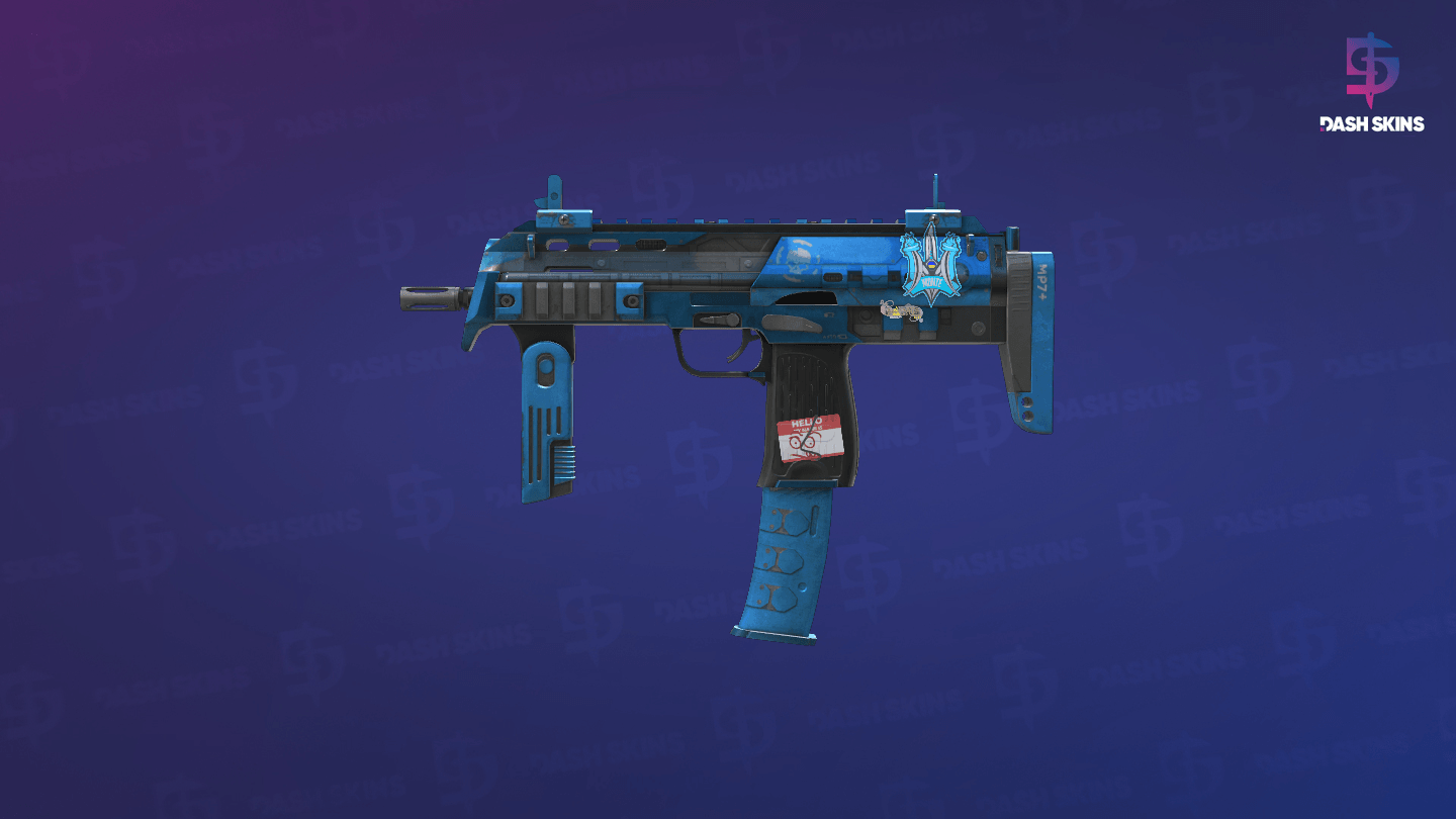 MP7 | Cirrus (Well-Worn) Screenshot Playside