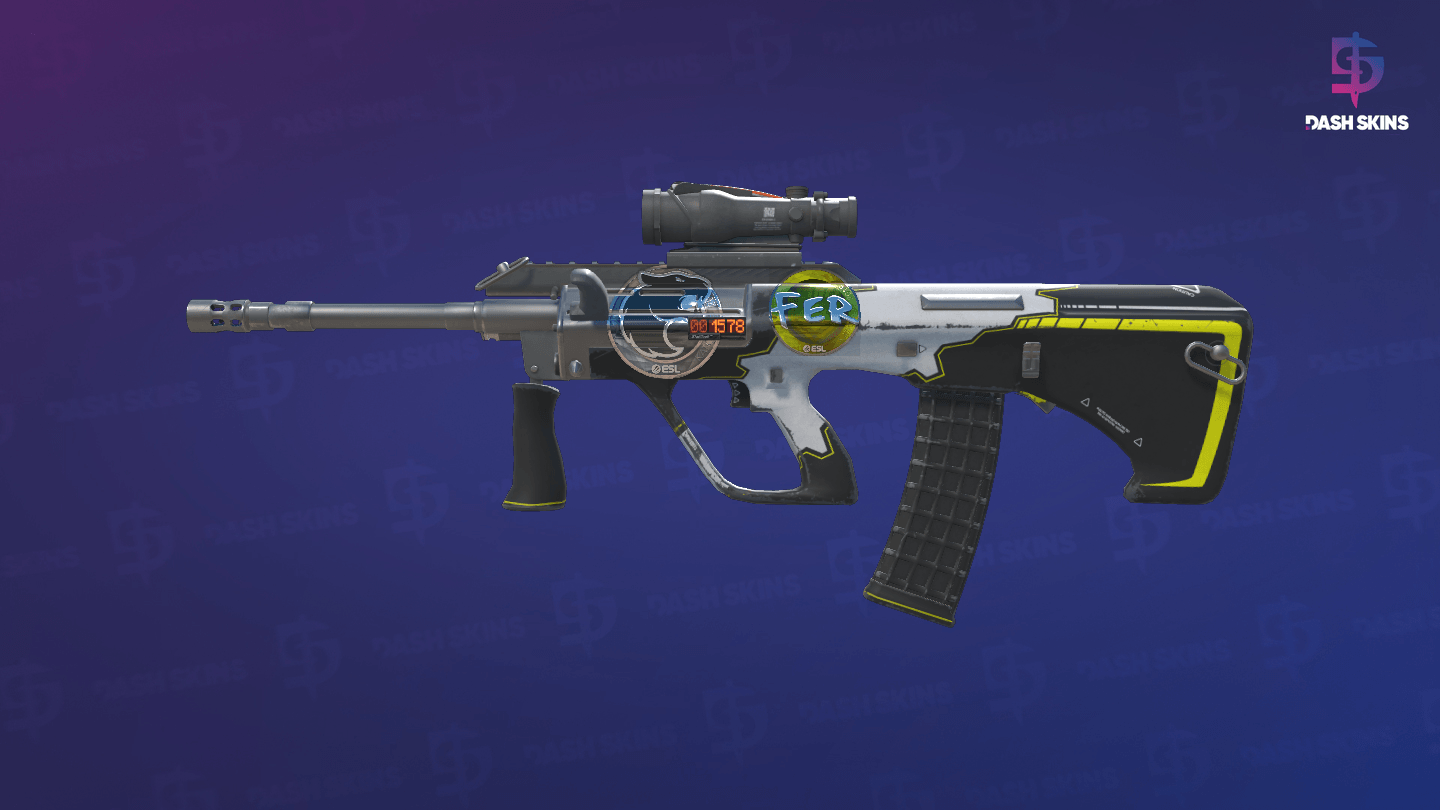 StatTrak™ AUG | Torque (Minimal Wear) Screenshot Playside