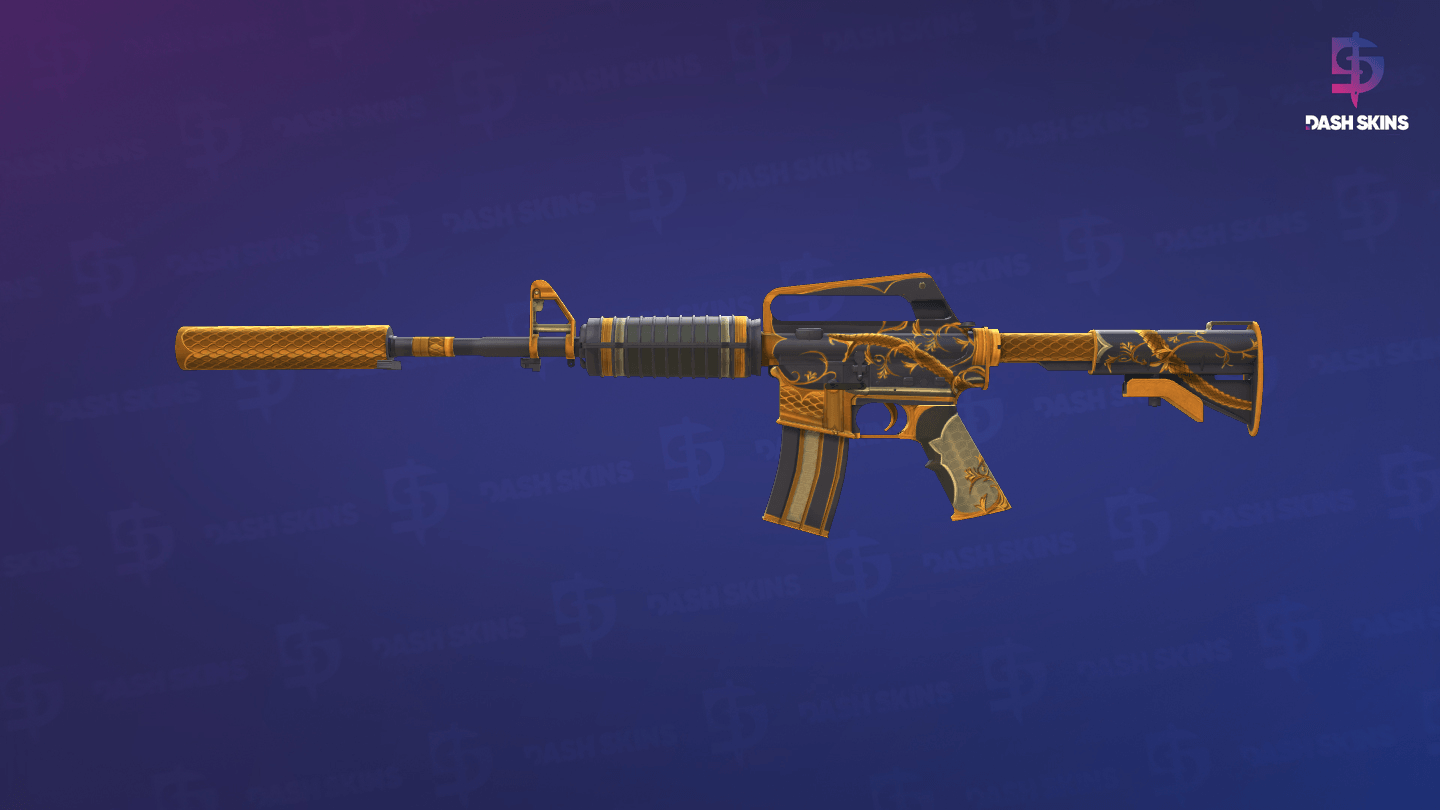 M4A1-S | Golden Coil (Minimal Wear) Screenshot Playside