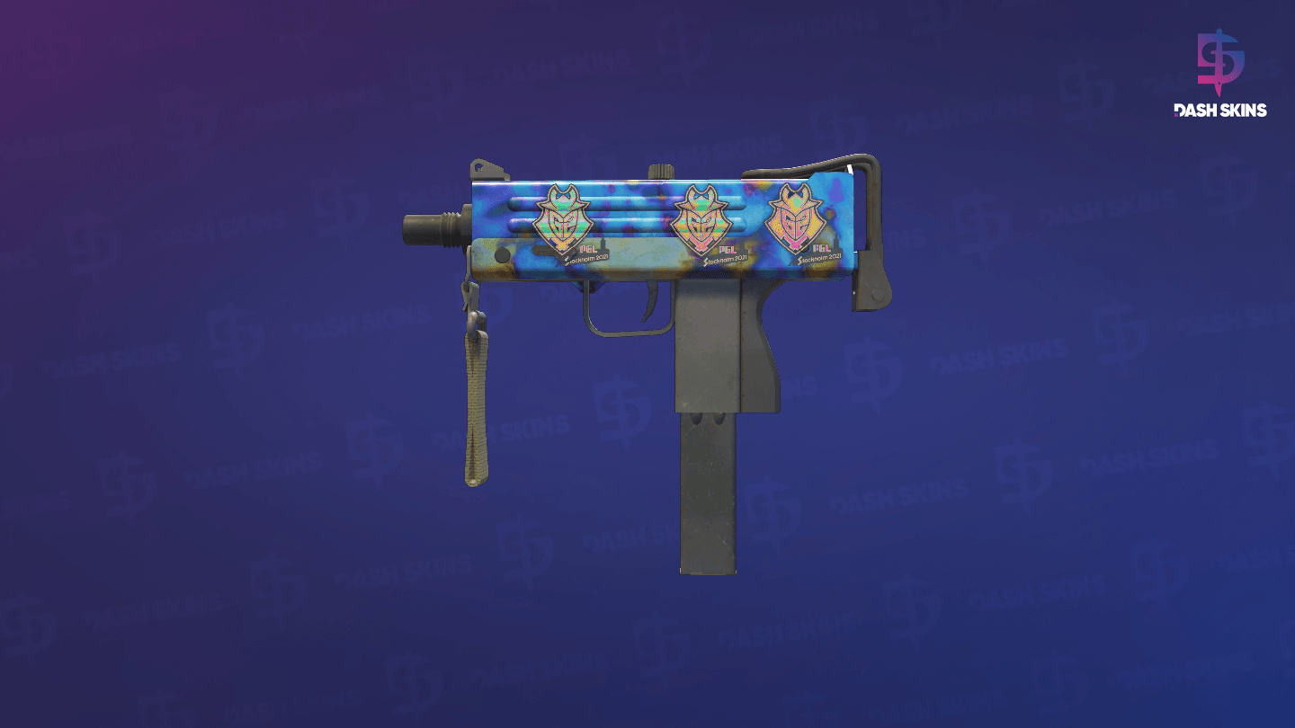 MAC-10 | Case Hardened (Minimal Wear) Screenshot Playside