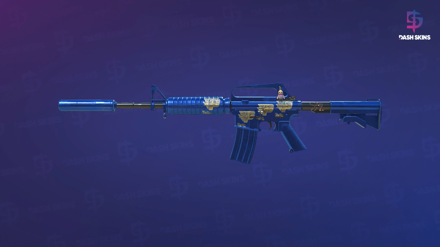 M4A1-S | Blue Phosphor (Factory New) Screenshot Playside