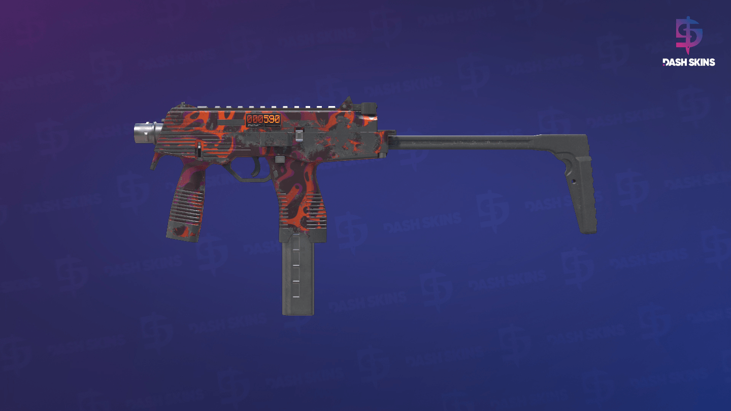 StatTrak™ MP9 | Ruby Poison Dart (Field-Tested) Screenshot Playside