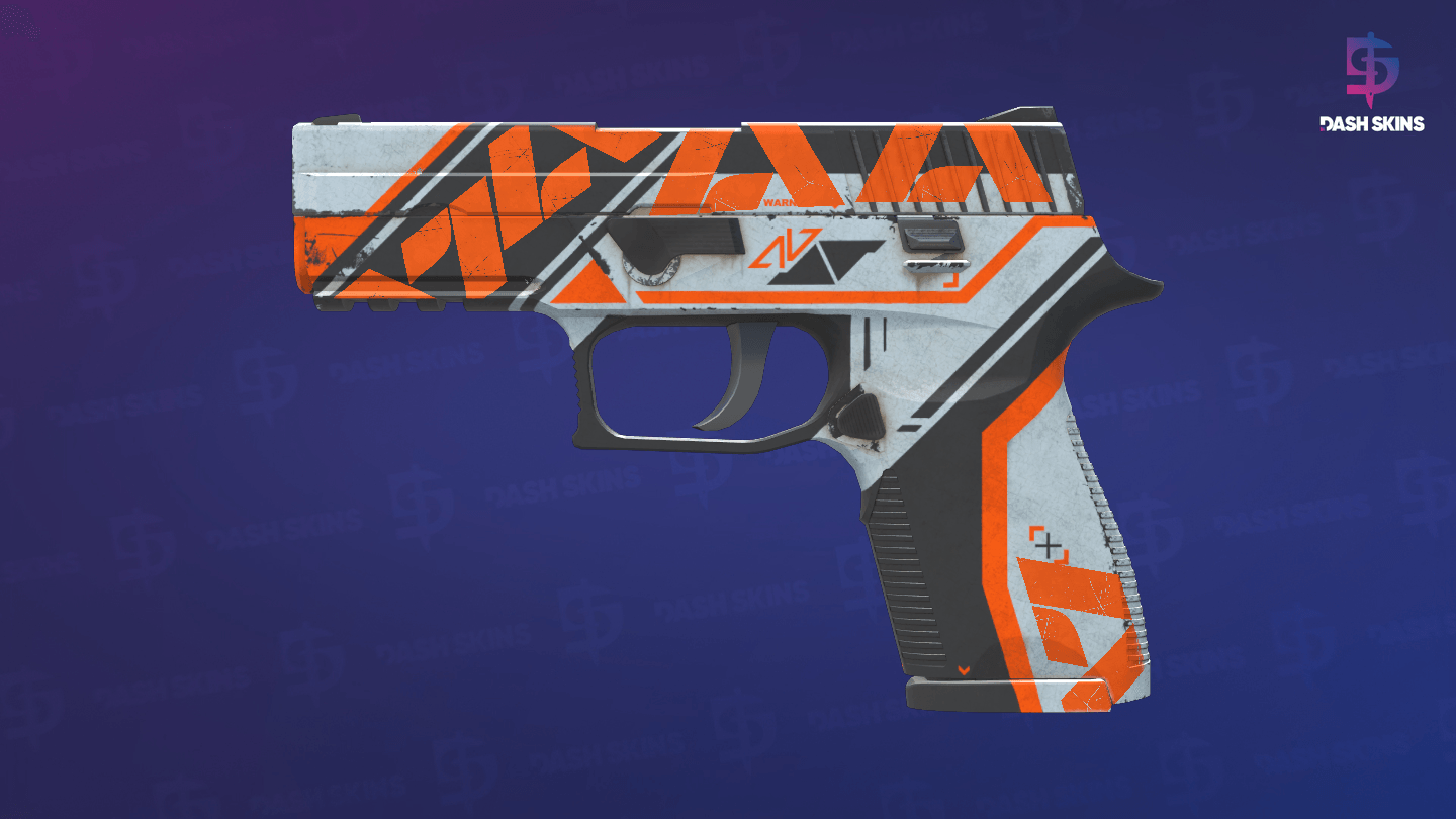 P250 | Asiimov (Battle-Scarred) Screenshot Playside