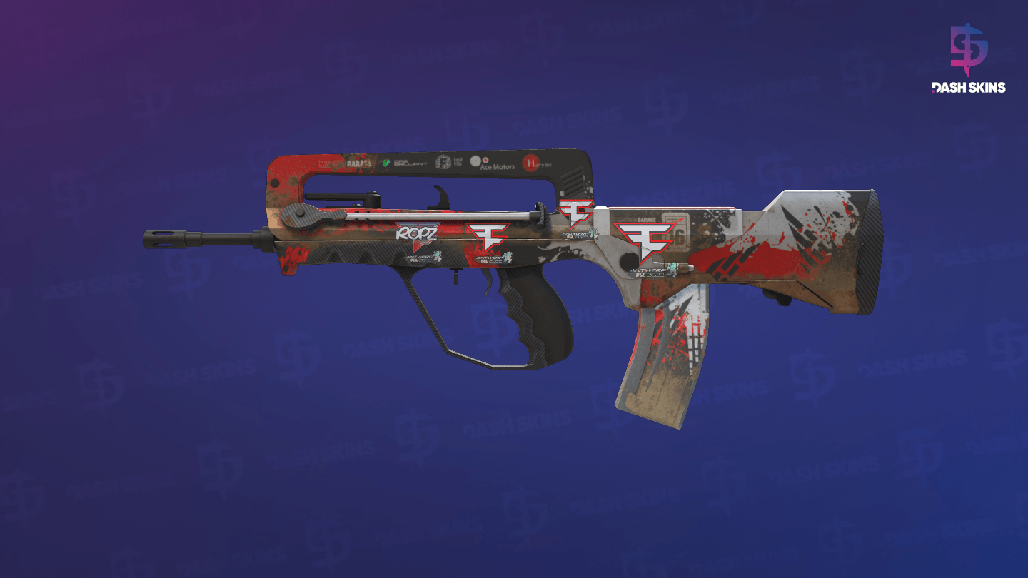FAMAS | Roll Cage (Well-Worn) Screenshot Playside