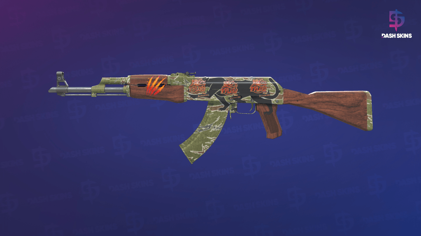 AK-47 | Jaguar (Factory New) Screenshot Playside