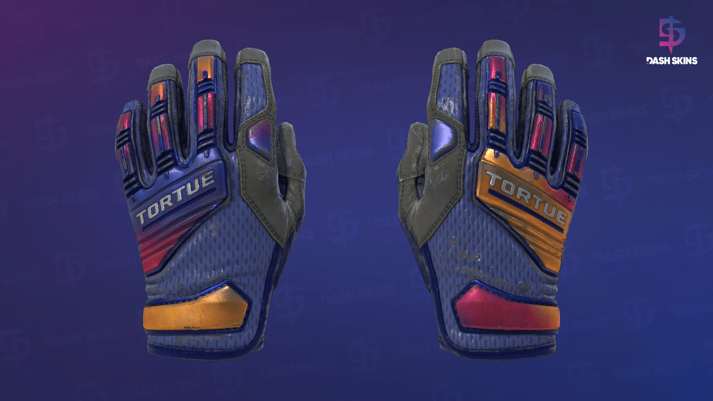★ Specialist Gloves | Fade (Well-Worn) Screenshot Playside