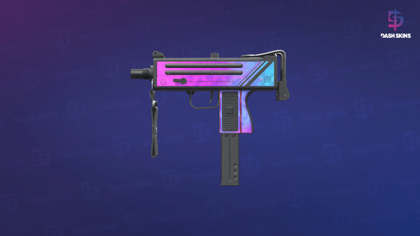 MAC-10 | Disco Tech (Well-Worn) Screenshot Playside