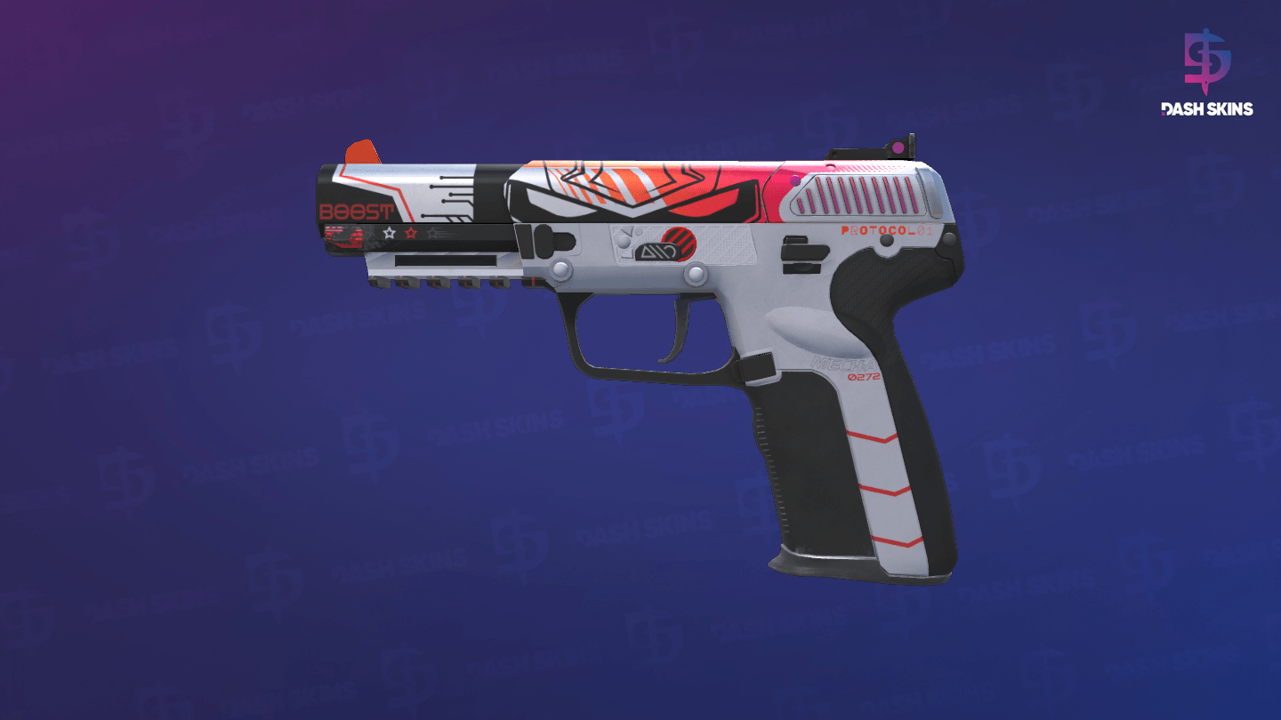 Five-SeveN | Boost Protocol (Minimal Wear) Screenshot Playside