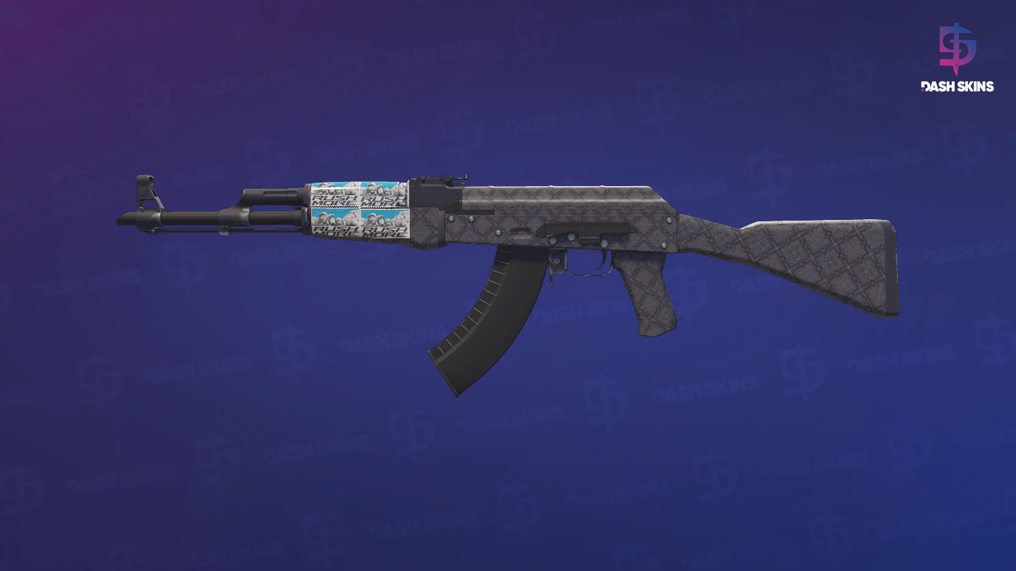 AK-47 | Baroque Purple (Minimal Wear) Screenshot Playside