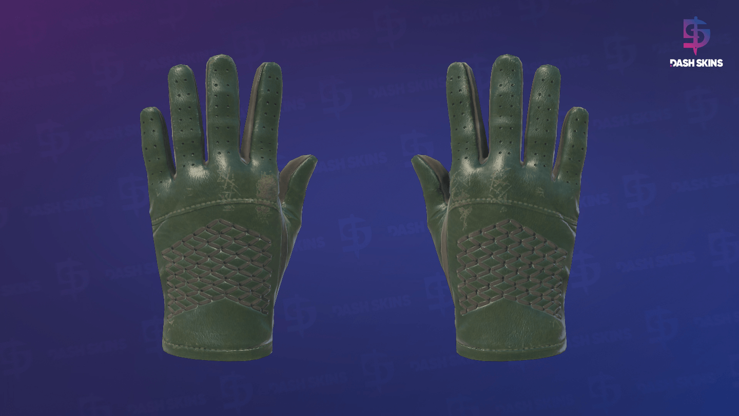 ★ Driver Gloves | Racing Green (Field-Tested) Screenshot Playside