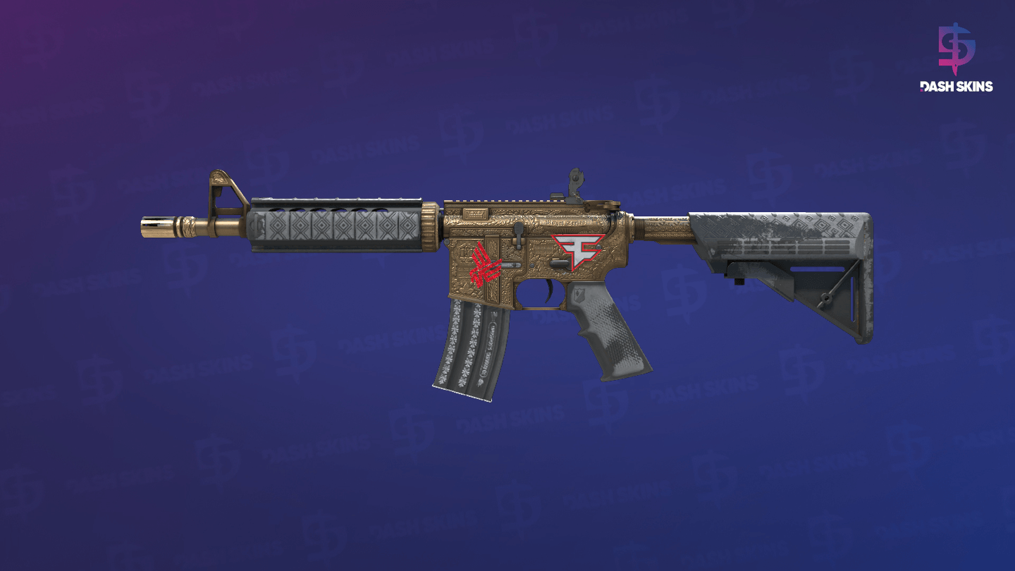 M4A4 | Royal Paladin (Field-Tested) Screenshot Playside