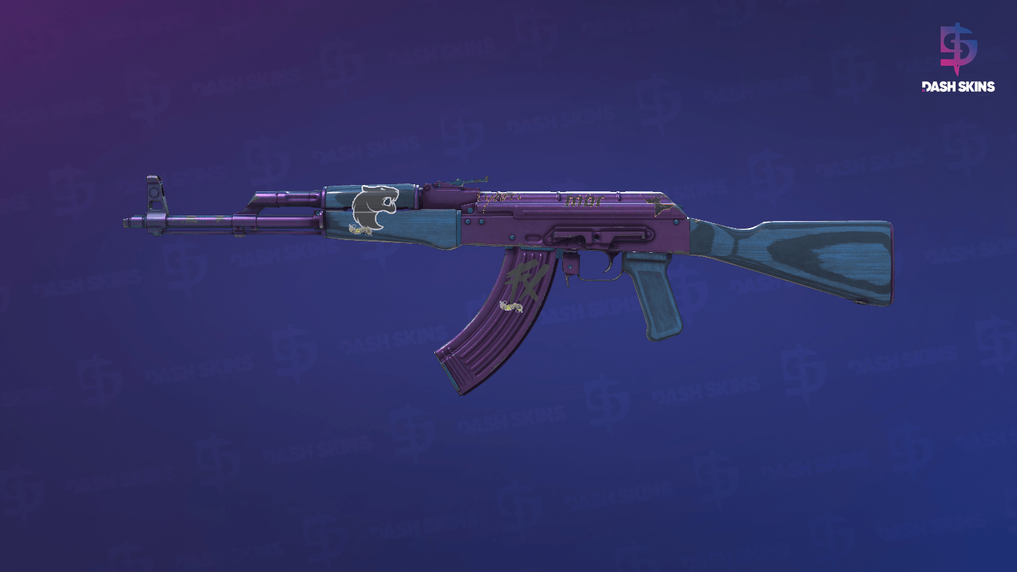 AK-47 | Midnight Laminate (Field-Tested) Screenshot Playside