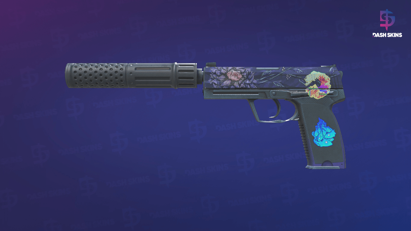 USP-S | Black Lotus (Field-Tested) Screenshot Playside