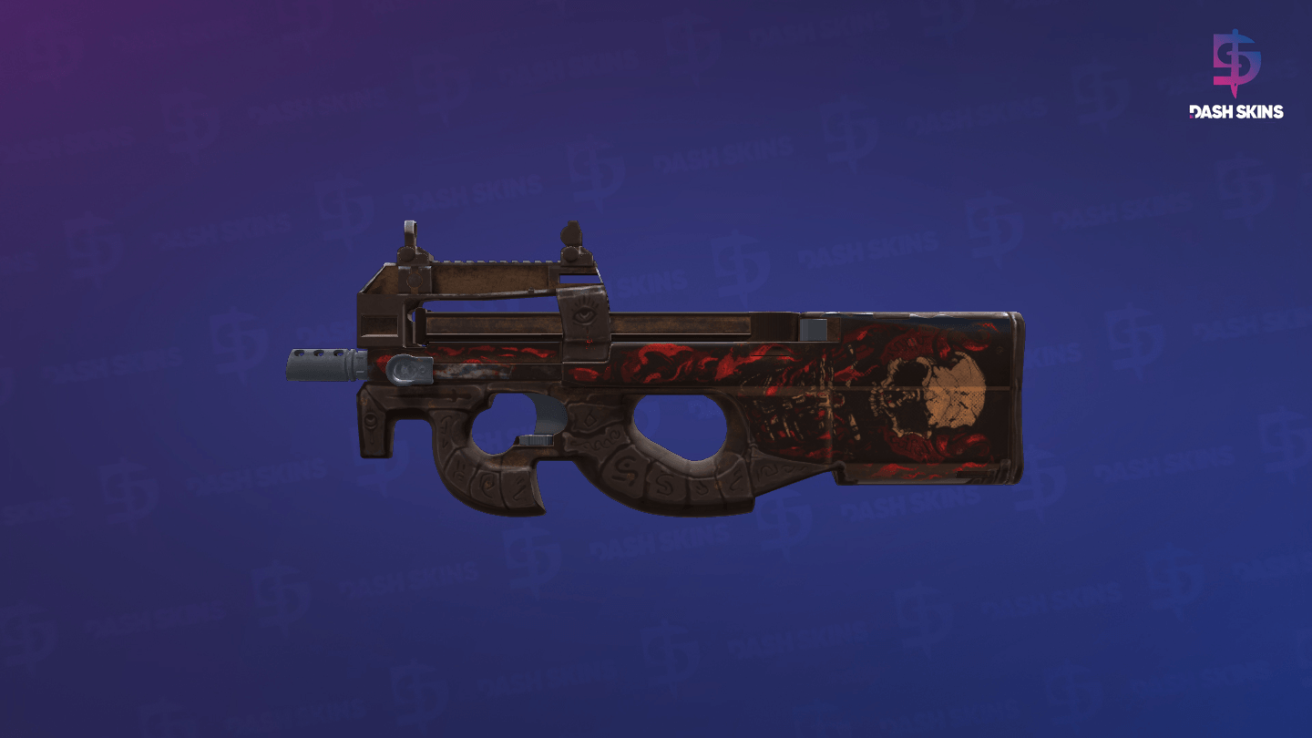 P90 | Shallow Grave (Battle-Scarred) Screenshot Playside