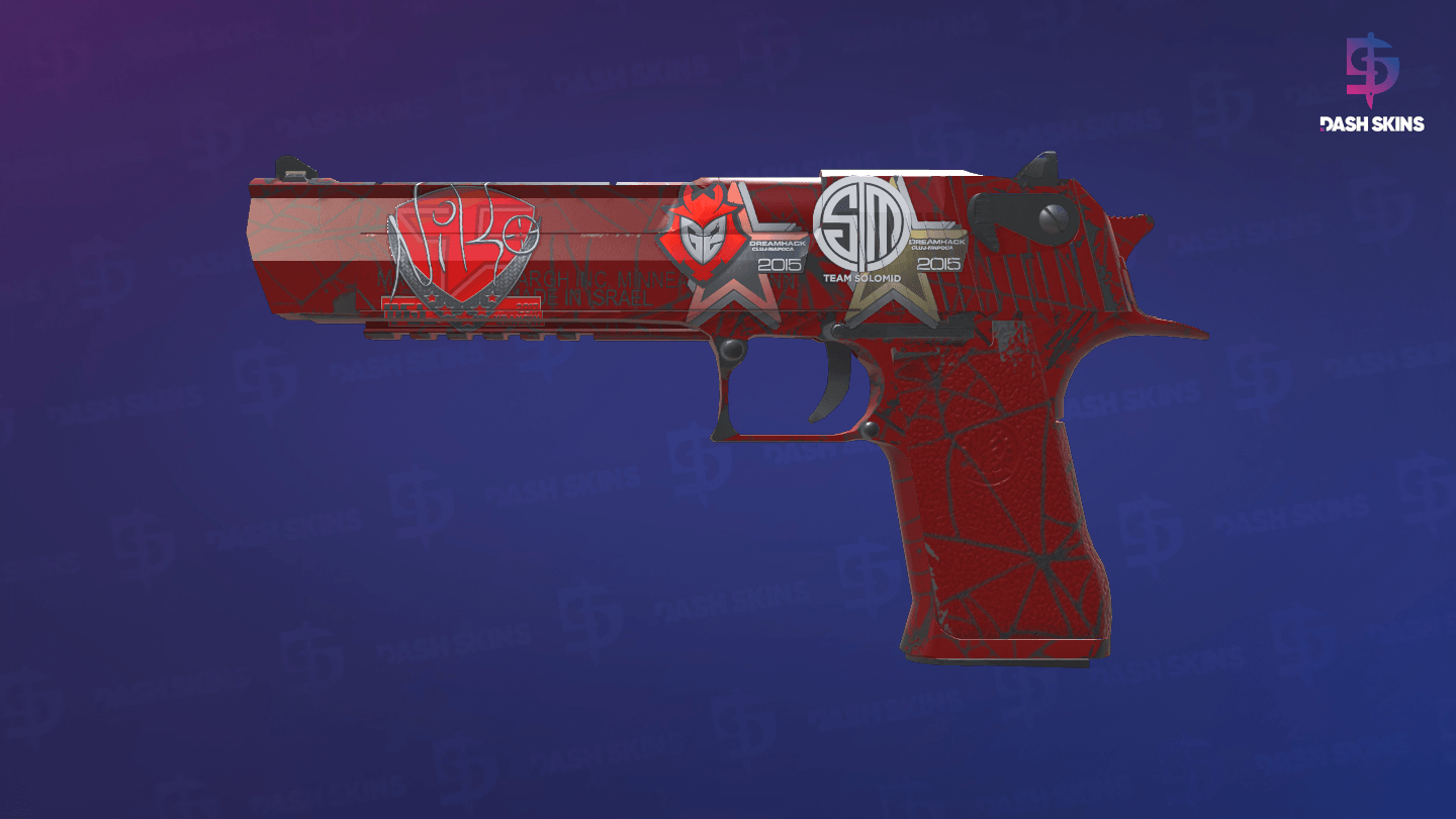 Desert Eagle | Crimson Web (Minimal Wear) Screenshot Playside