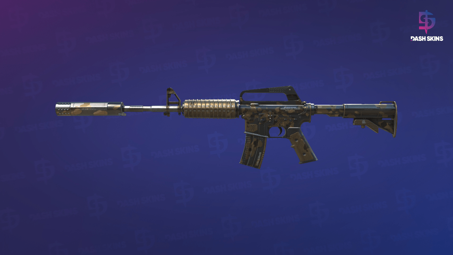 M4A1-S | Mud-Spec (Minimal Wear) Screenshot Playside
