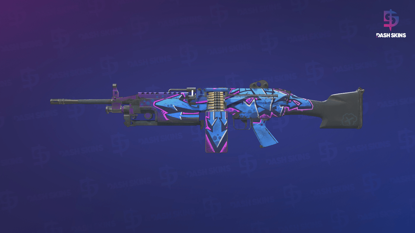M249 | Downtown (Field-Tested) Screenshot Playside