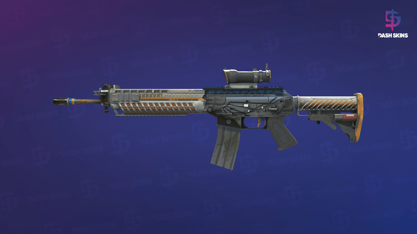 SG 553 | Aerial (Field-Tested) Screenshot Playside
