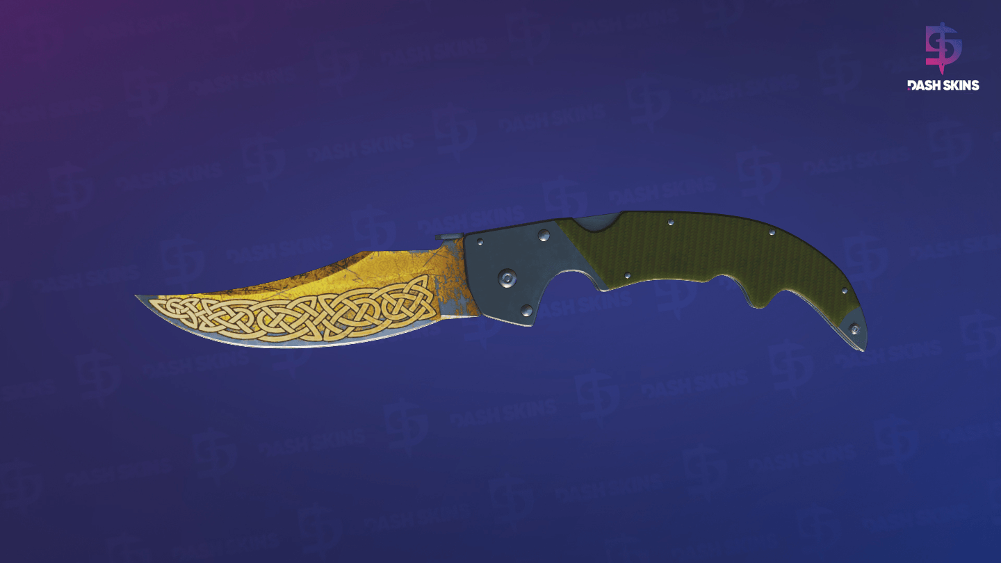 ★ Falchion Knife | Lore (Battle-Scarred) Screenshot Playside