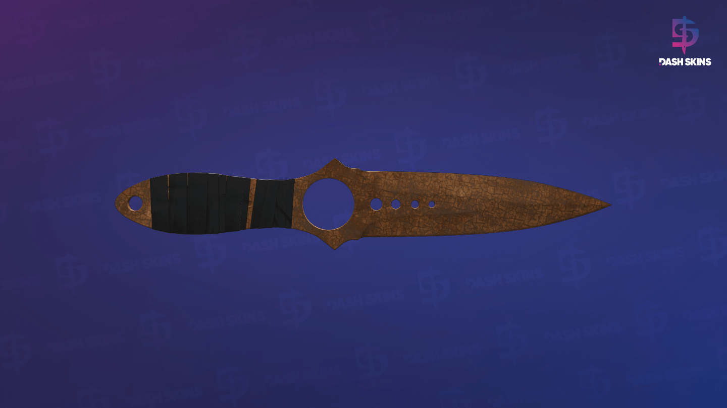 ★ Skeleton Knife | Rust Coat (Battle-Scarred) Screenshot Playside