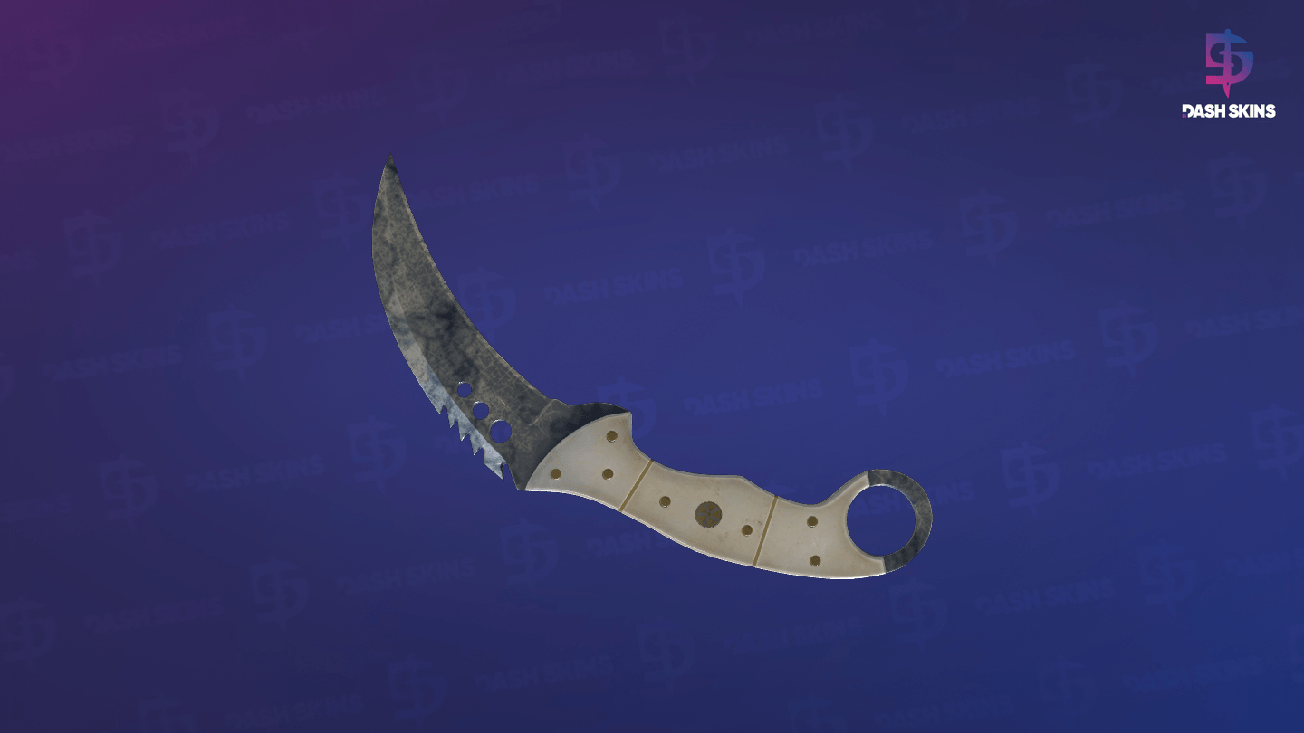 ★ Talon Knife | Stained (Well-Worn) Screenshot Playside