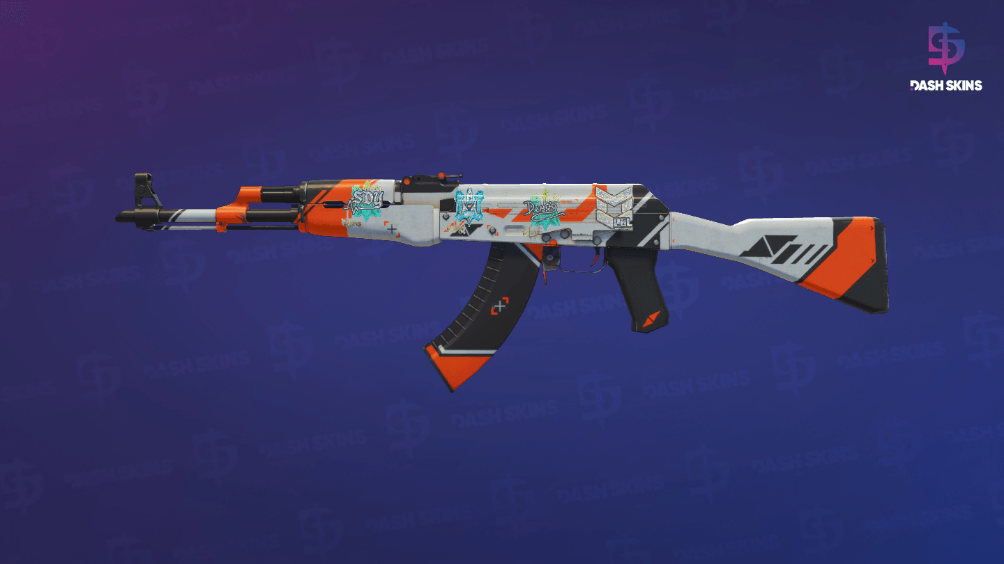 AK-47 | Asiimov (Minimal Wear) Screenshot Playside