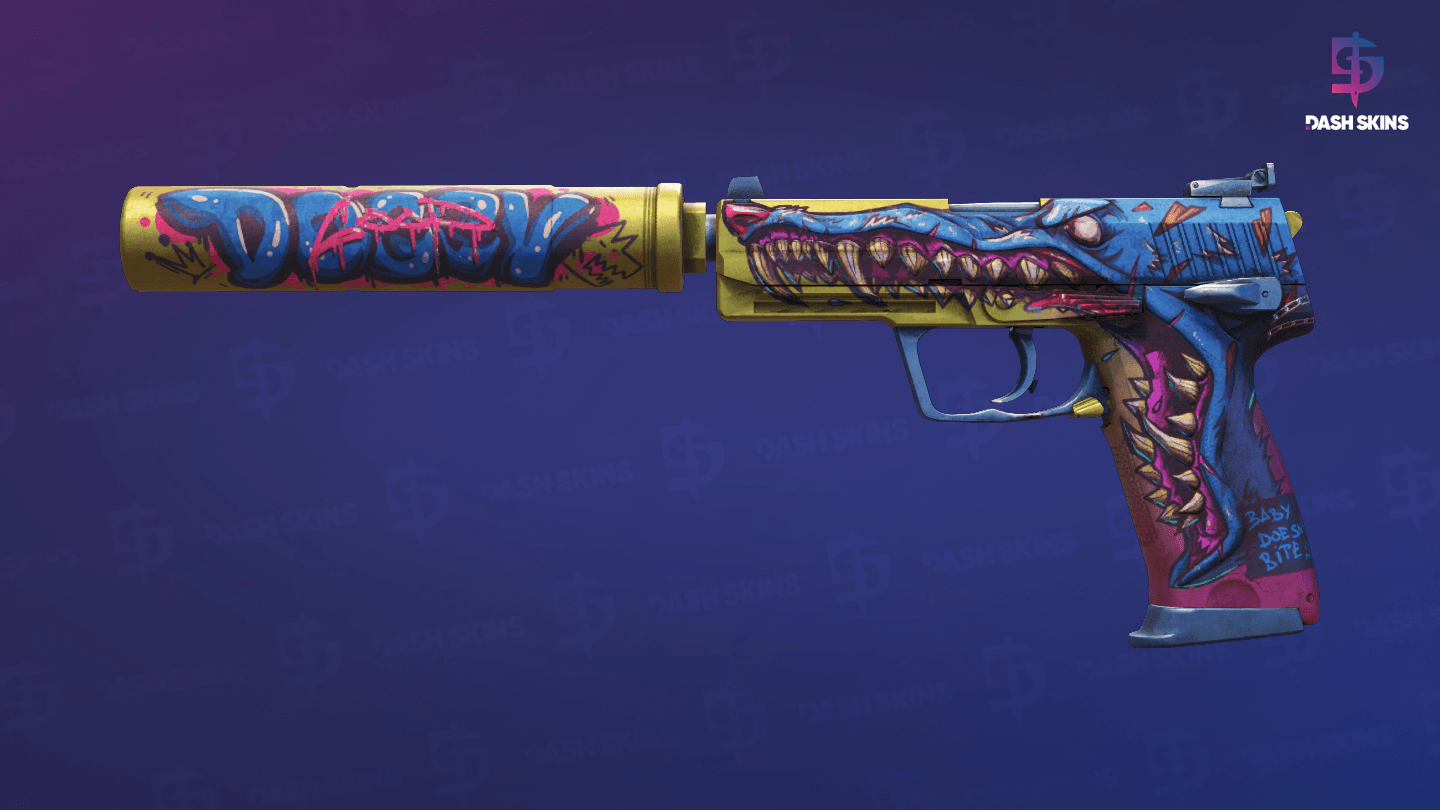 USP-S | Jawbreaker (Well-Worn) Screenshot Playside