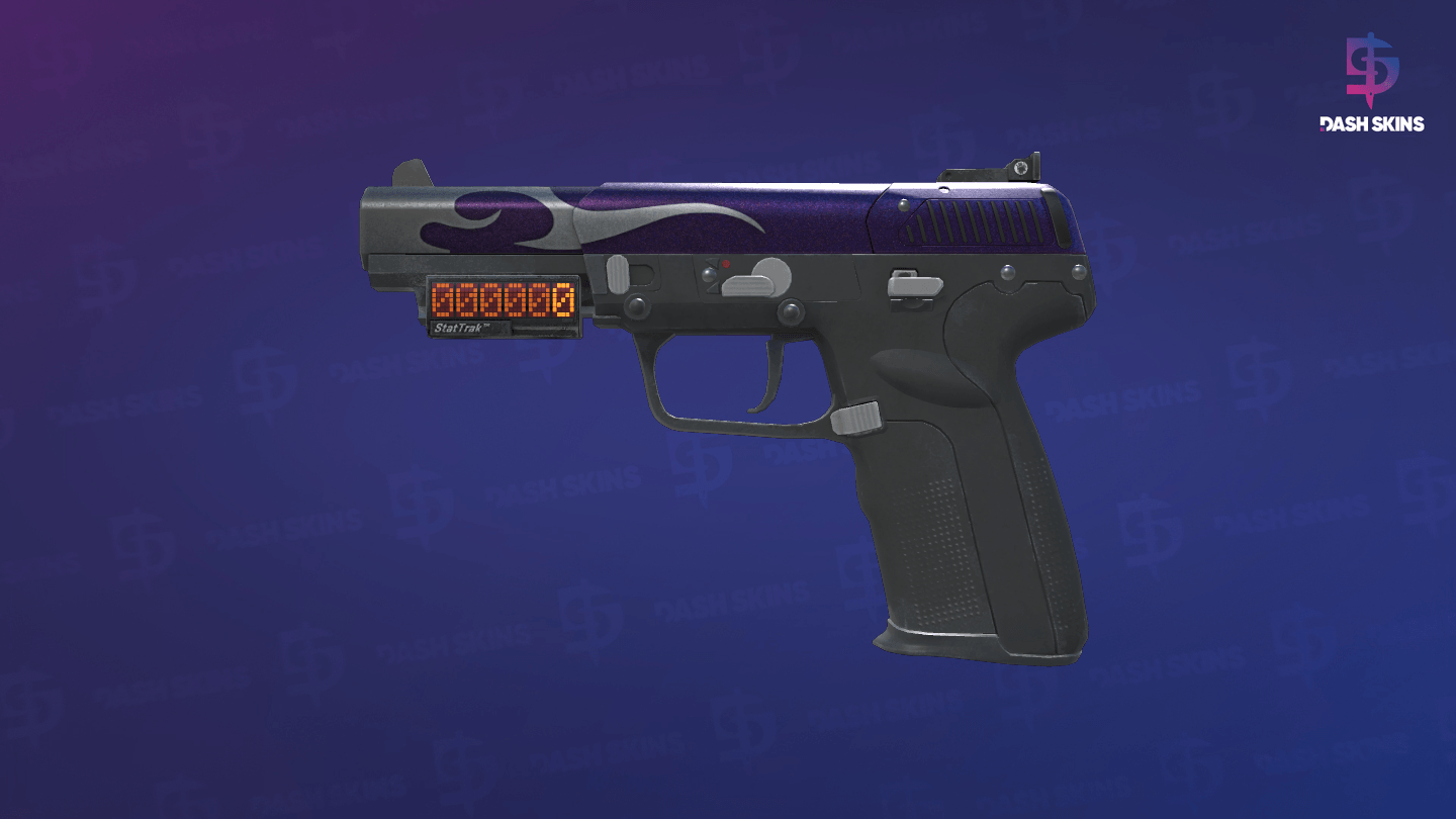 StatTrak™ Five-SeveN | Flame Test (Well-Worn) Screenshot Playside
