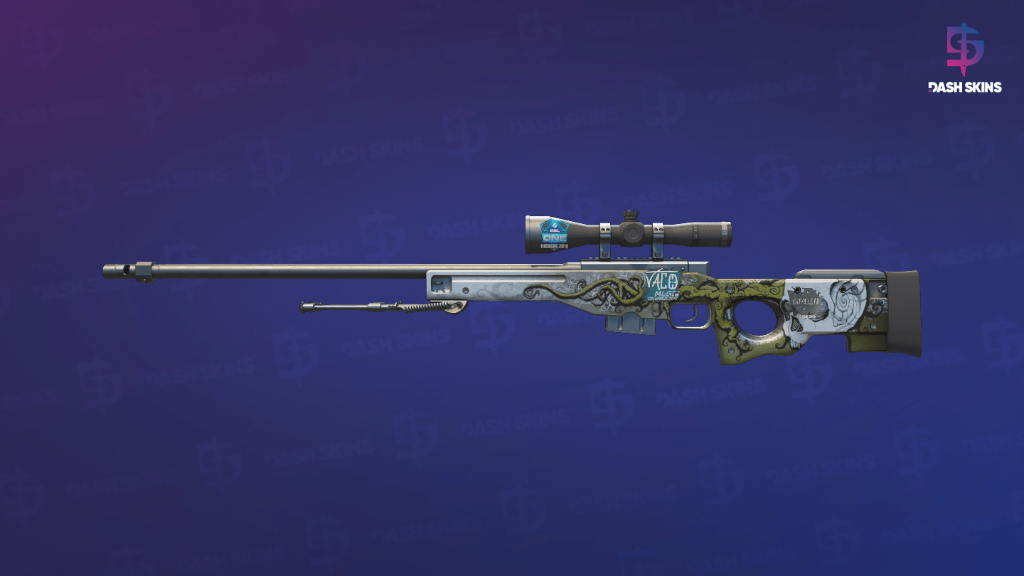 AWP | Worm God (Minimal Wear) Screenshot Playside
