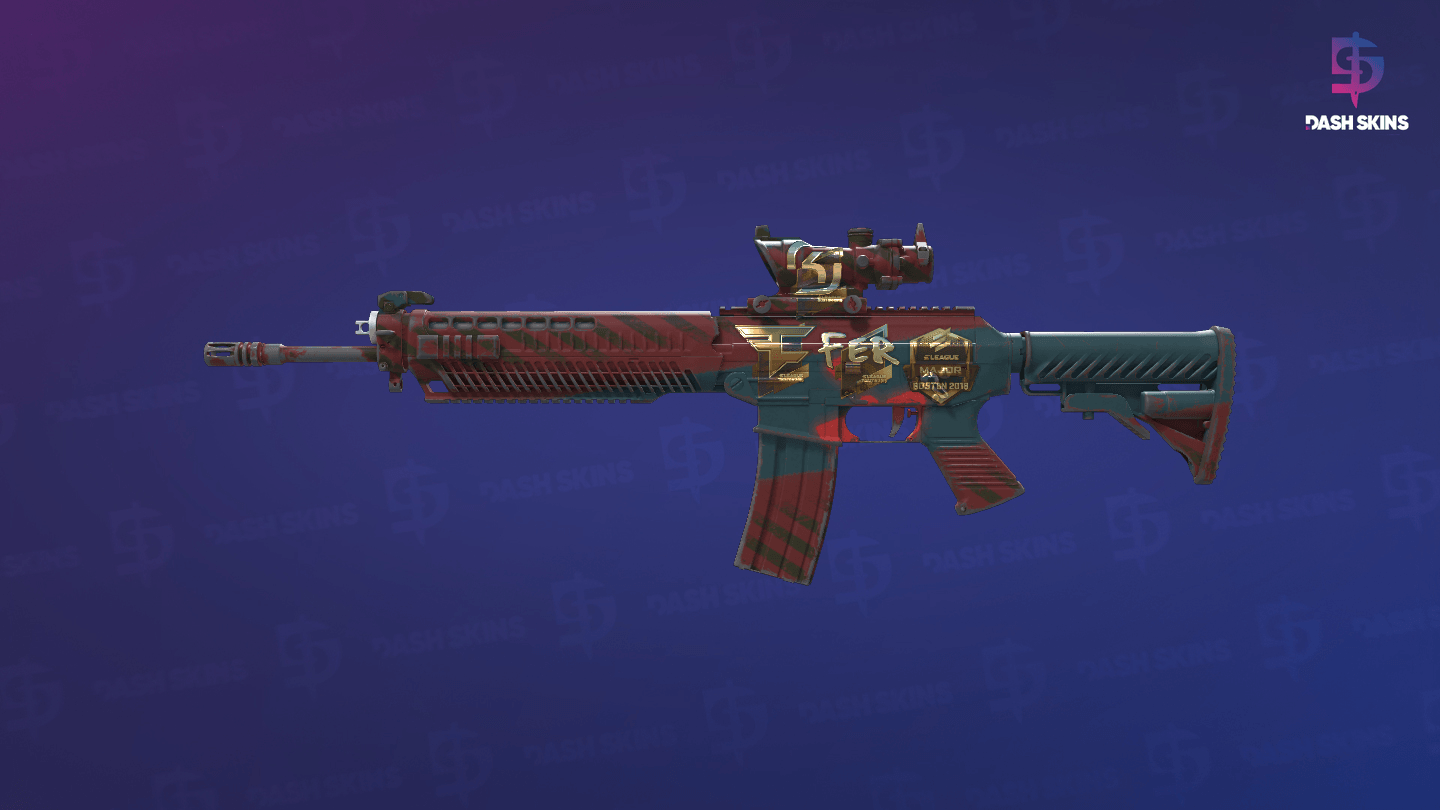 Souvenir SG 553 | Fallout Warning (Field-Tested) Screenshot Playside