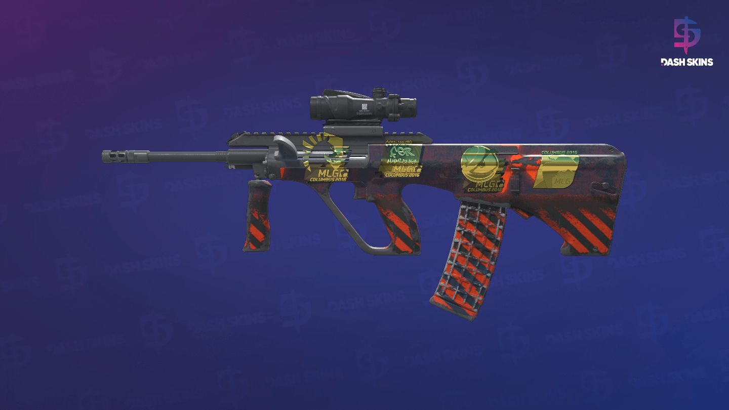 Souvenir AUG | Radiation Hazard (Field-Tested) Screenshot Playside