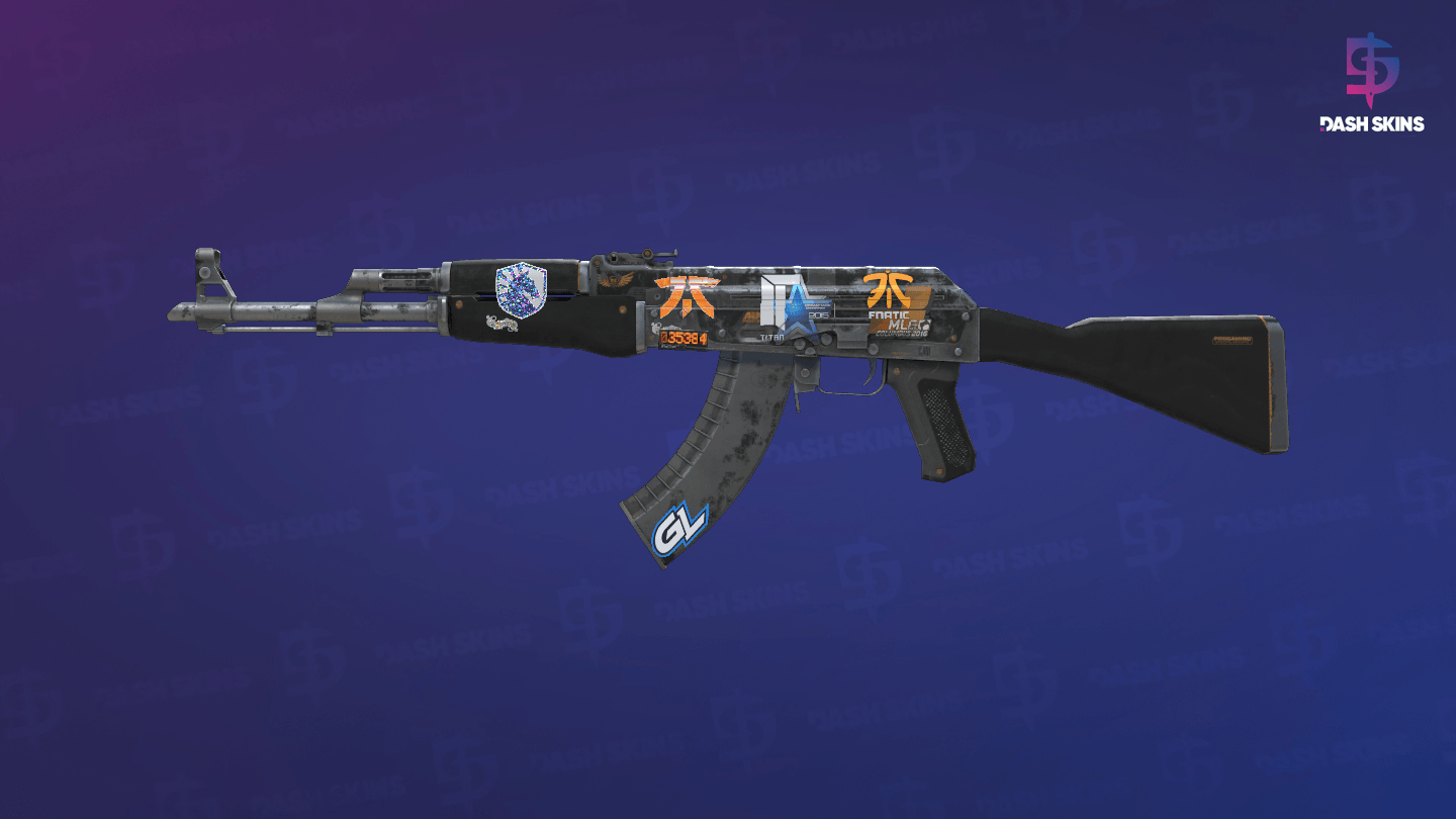 StatTrak™ AK-47 | Elite Build (Battle-Scarred) Screenshot Playside