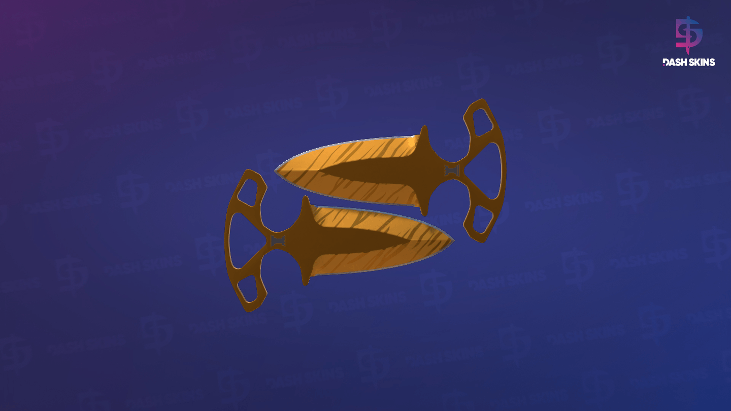 ★ Shadow Daggers | Tiger Tooth (Factory New) Screenshot Playside