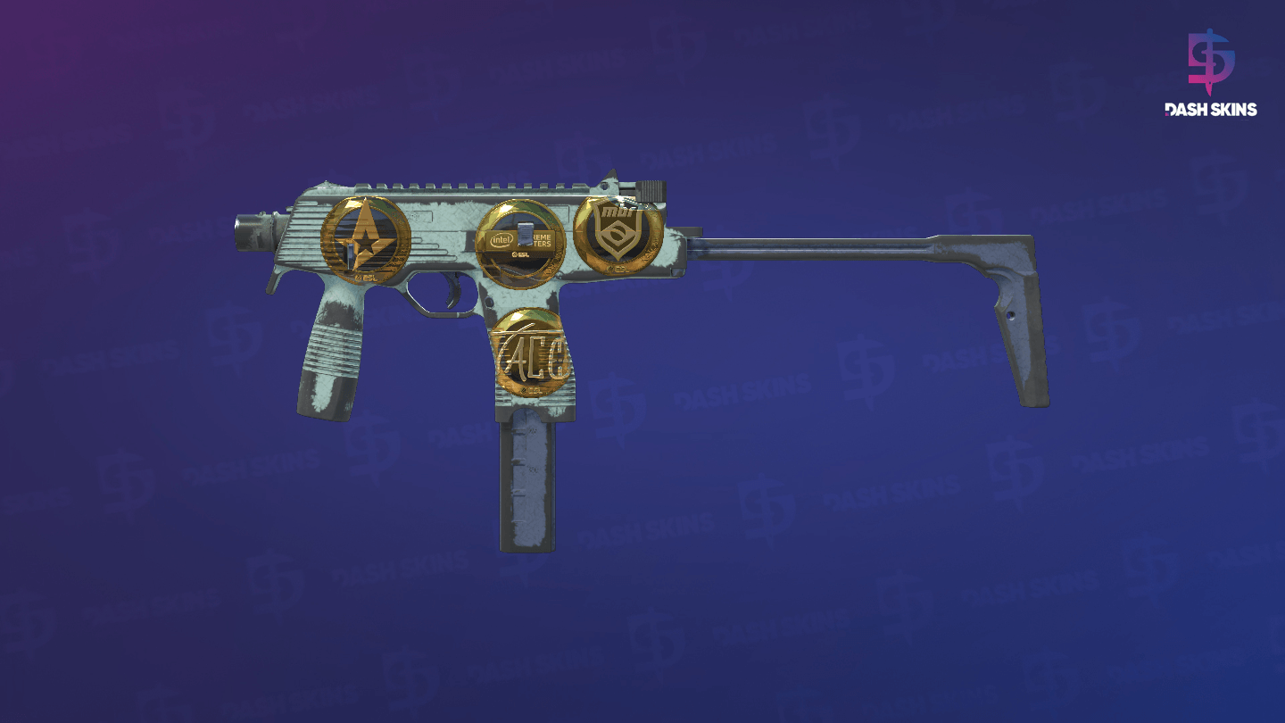 Souvenir MP9 | Storm (Battle-Scarred) Screenshot Playside