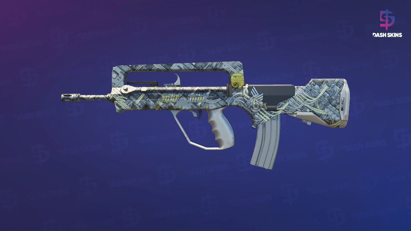 Souvenir FAMAS | Faulty Wiring (Factory New) Screenshot Playside