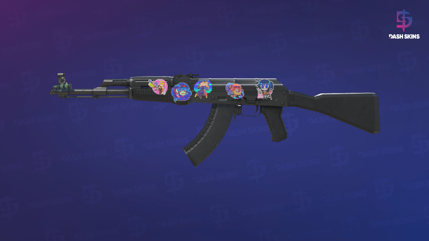 AK-47 | Slate (Well-Worn) Screenshot Playside
