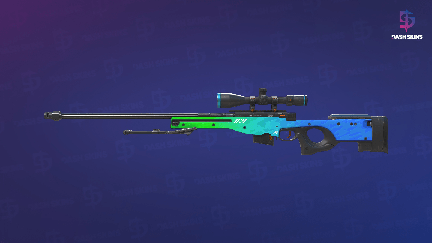 AWP | Ice Coaled (Factory New) Screenshot Playside