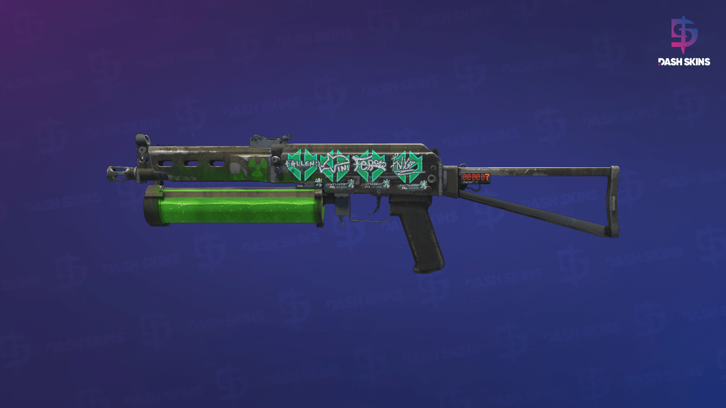 StatTrak™ PP-Bizon | Fuel Rod (Field-Tested) Screenshot Playside