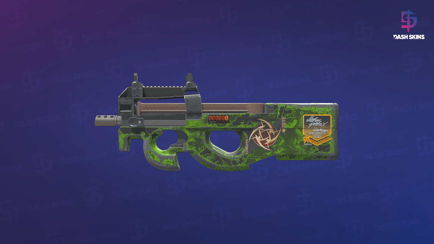 StatTrak™ P90 | Virus (Field-Tested) Screenshot Playside