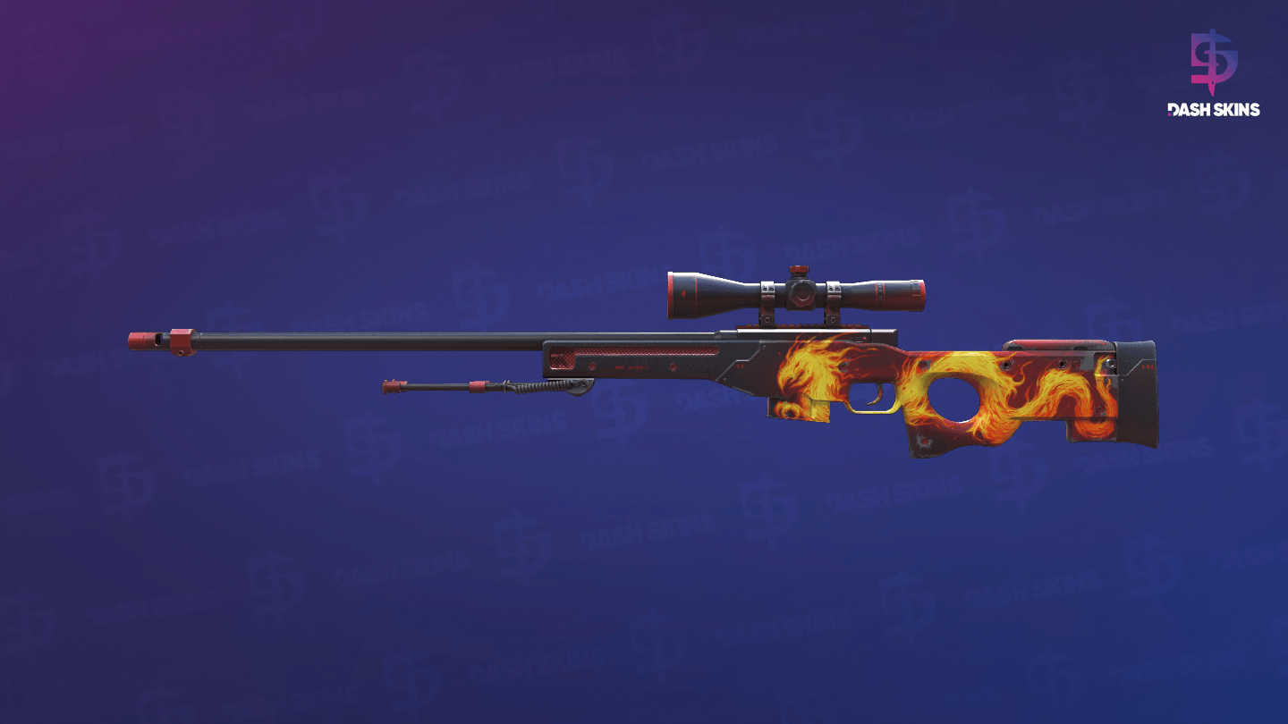 AWP | Wildfire (Field-Tested) Screenshot Playside