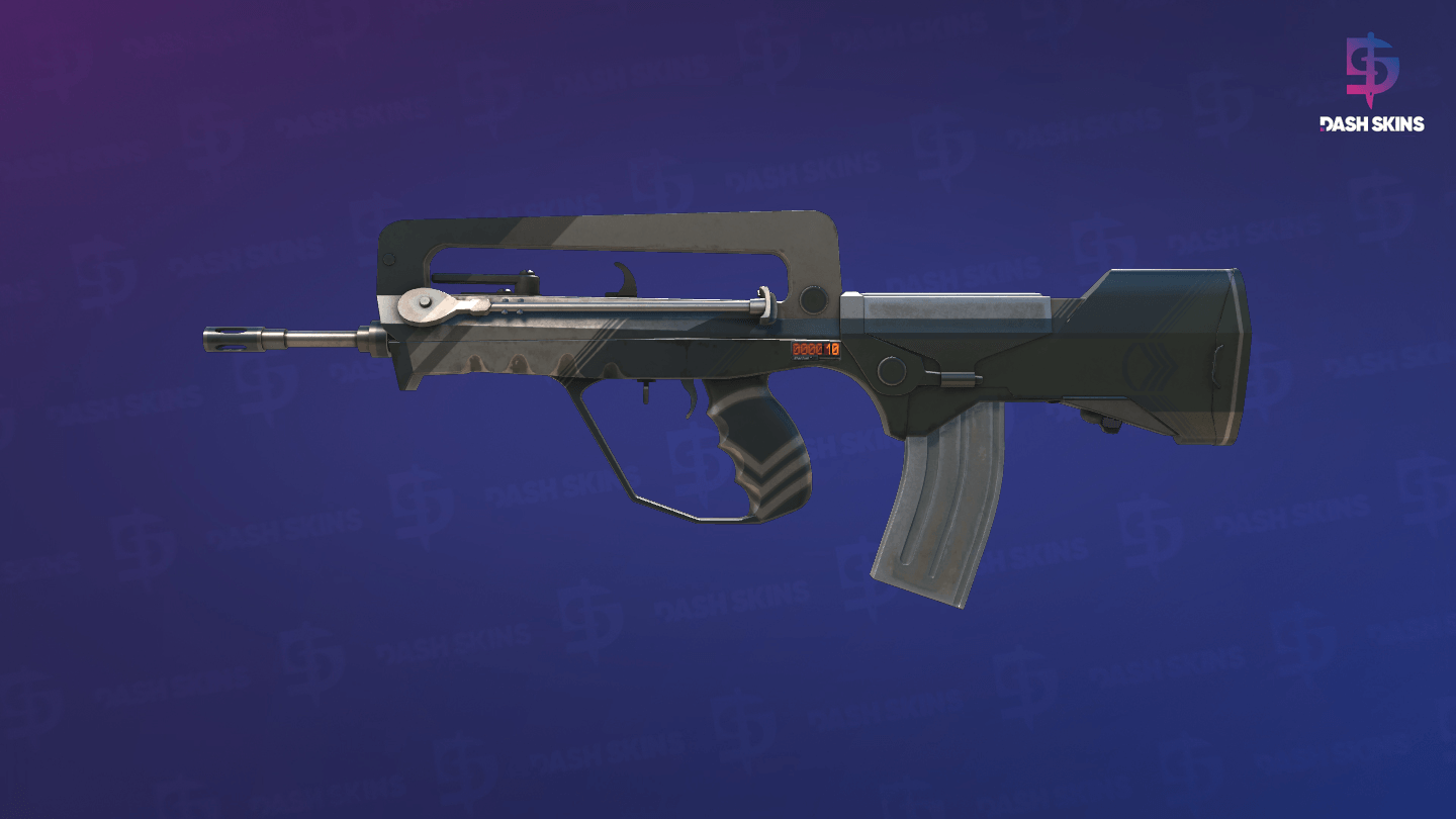 StatTrak™ FAMAS | Sergeant (Well-Worn) Screenshot Playside
