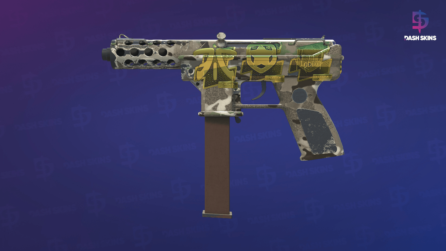 Souvenir Tec-9 | VariCamo (Field-Tested) Screenshot Playside