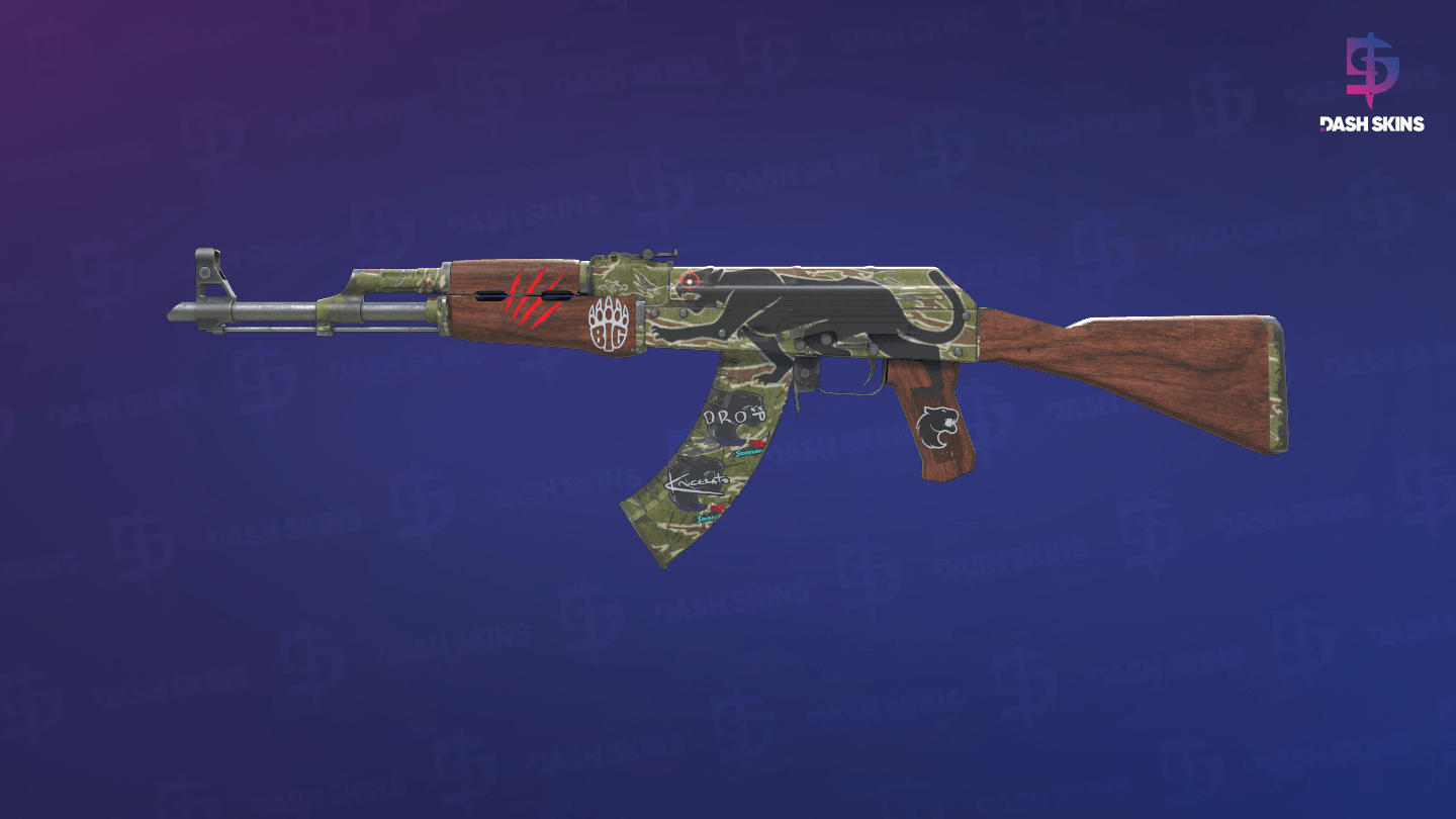 AK-47 | Jaguar (Field-Tested) Screenshot Playside