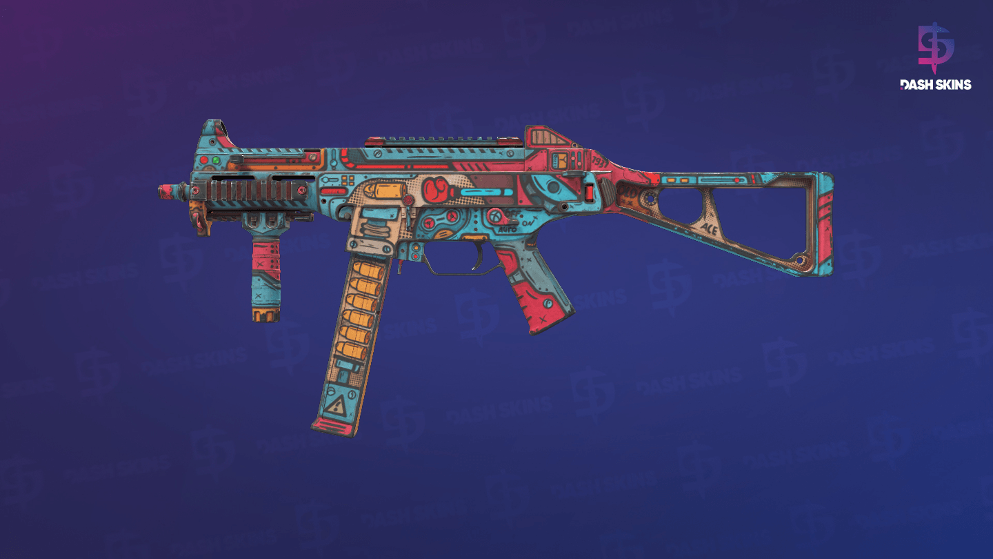 UMP-45 | K.O. Factory (Field-Tested) Screenshot Playside
