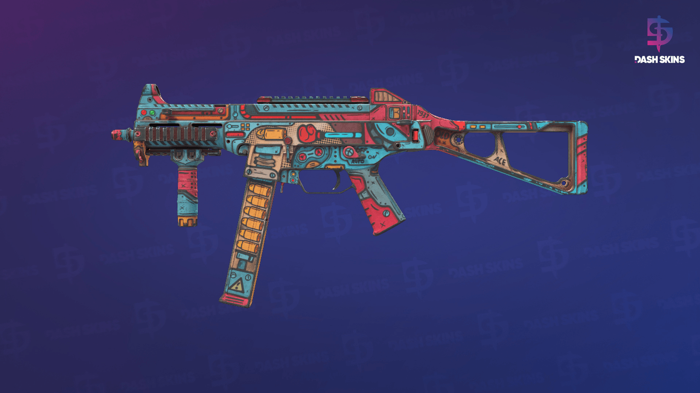 UMP-45 | K.O. Factory (Field-Tested) Screenshot Playside