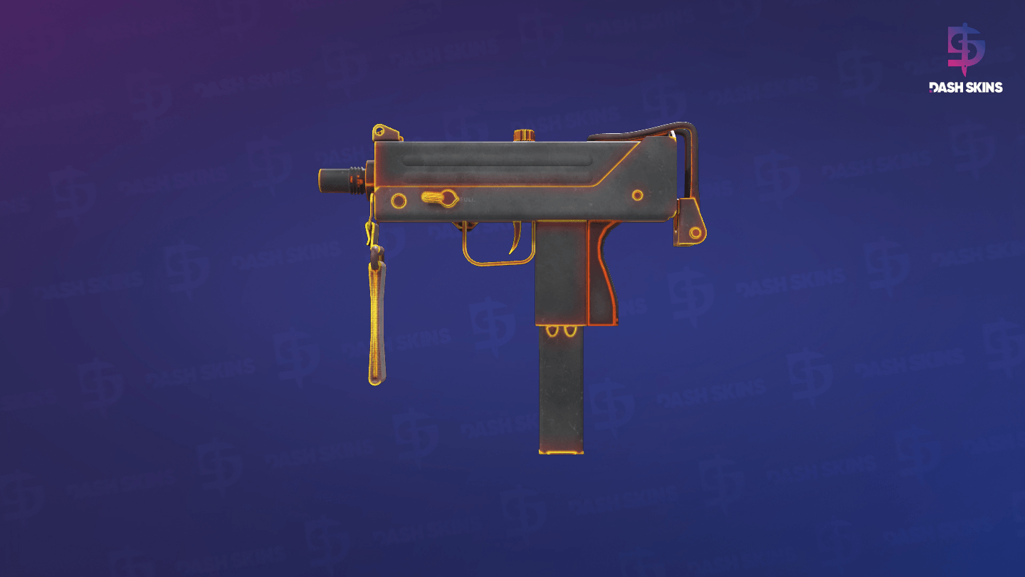 MAC-10 | Heat (Field-Tested) Screenshot Playside