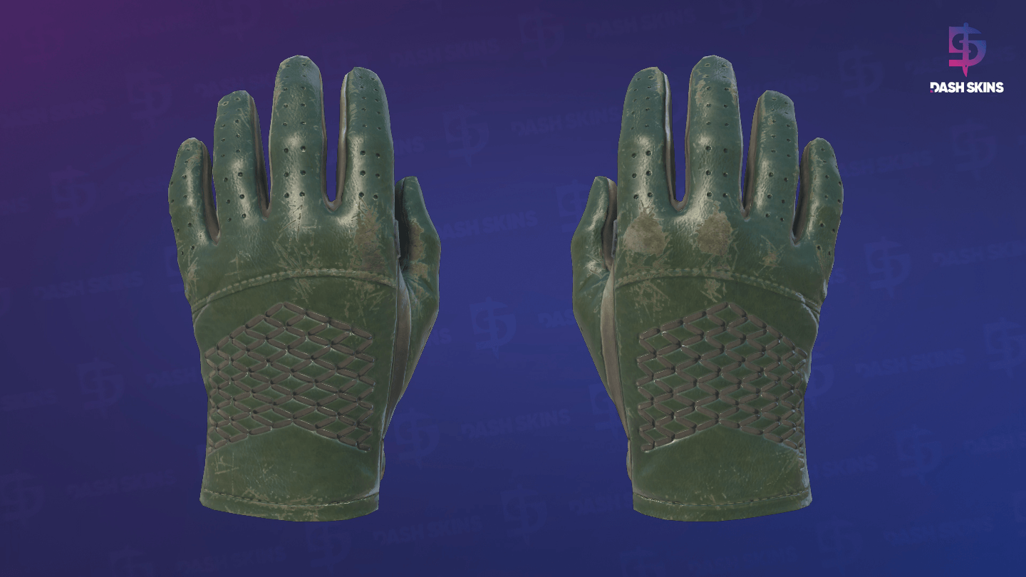 ★ Driver Gloves | Racing Green (Field-Tested) Screenshot Playside