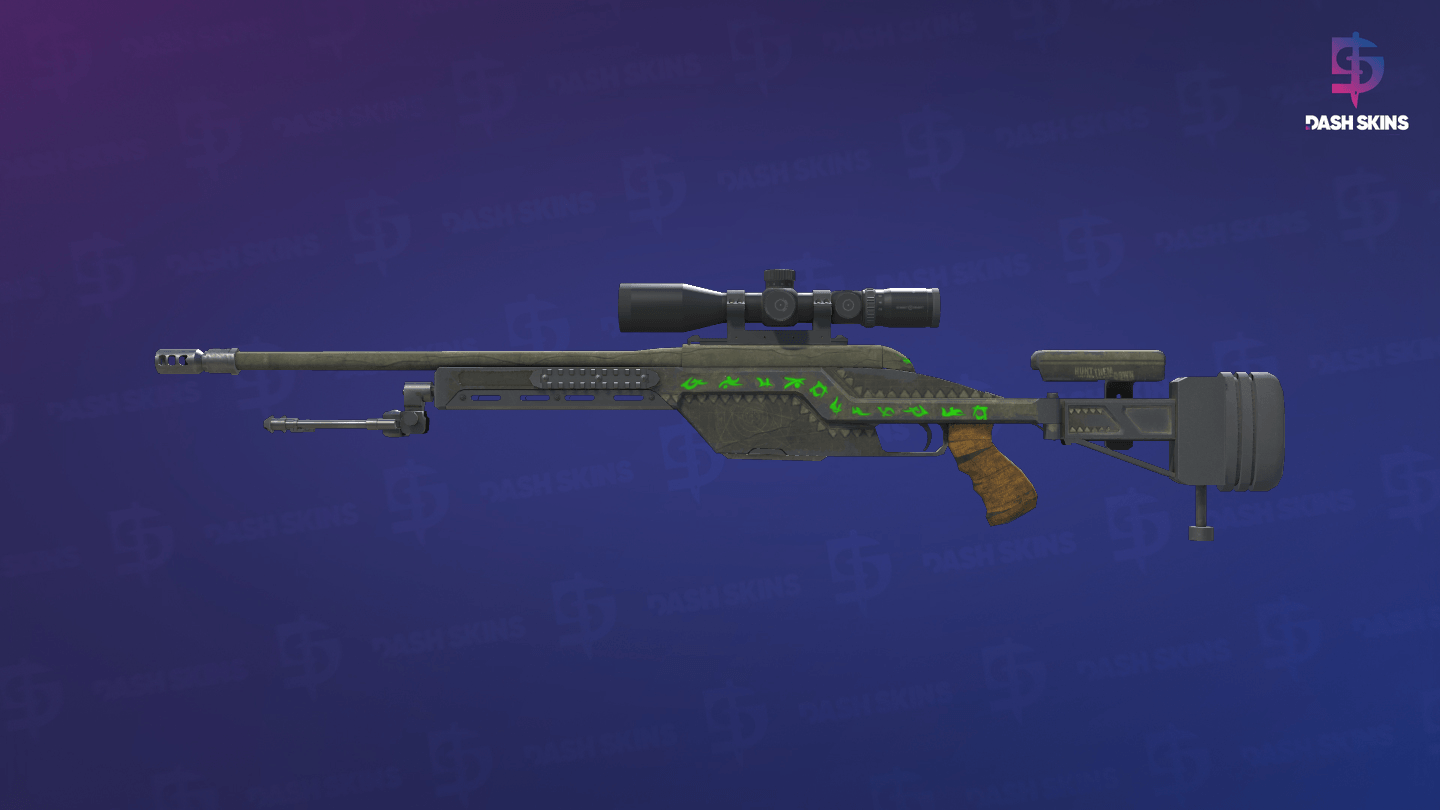 SSG 08 | Necropos (Well-Worn) Screenshot Playside