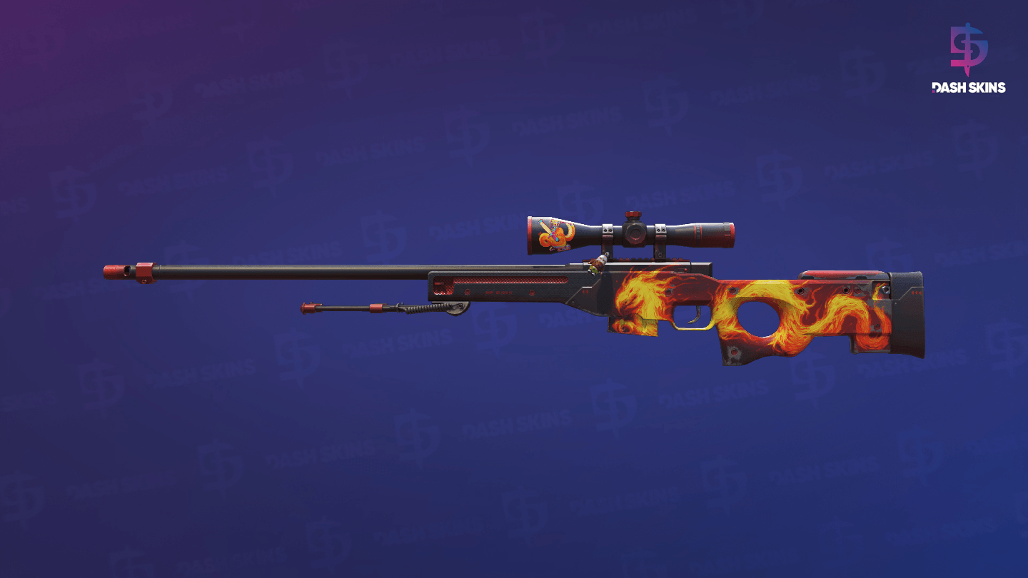 AWP | Wildfire (Field-Tested) Screenshot Playside